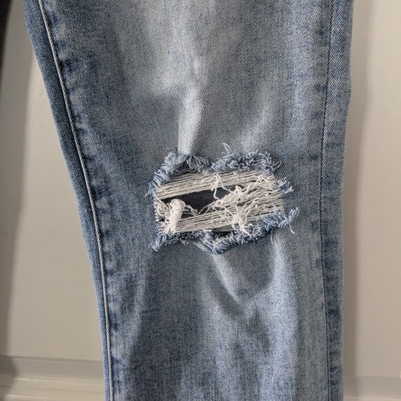 Risen Jeans Women's 30 Freckled Poppy Trophy Wife Hi Rise Ankle Slim Straight 11 - Picture 7 of 16